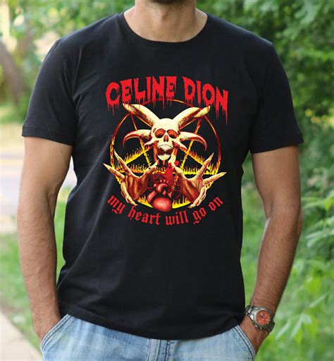 celine dion metal shirt buy|celine dion tshirt.